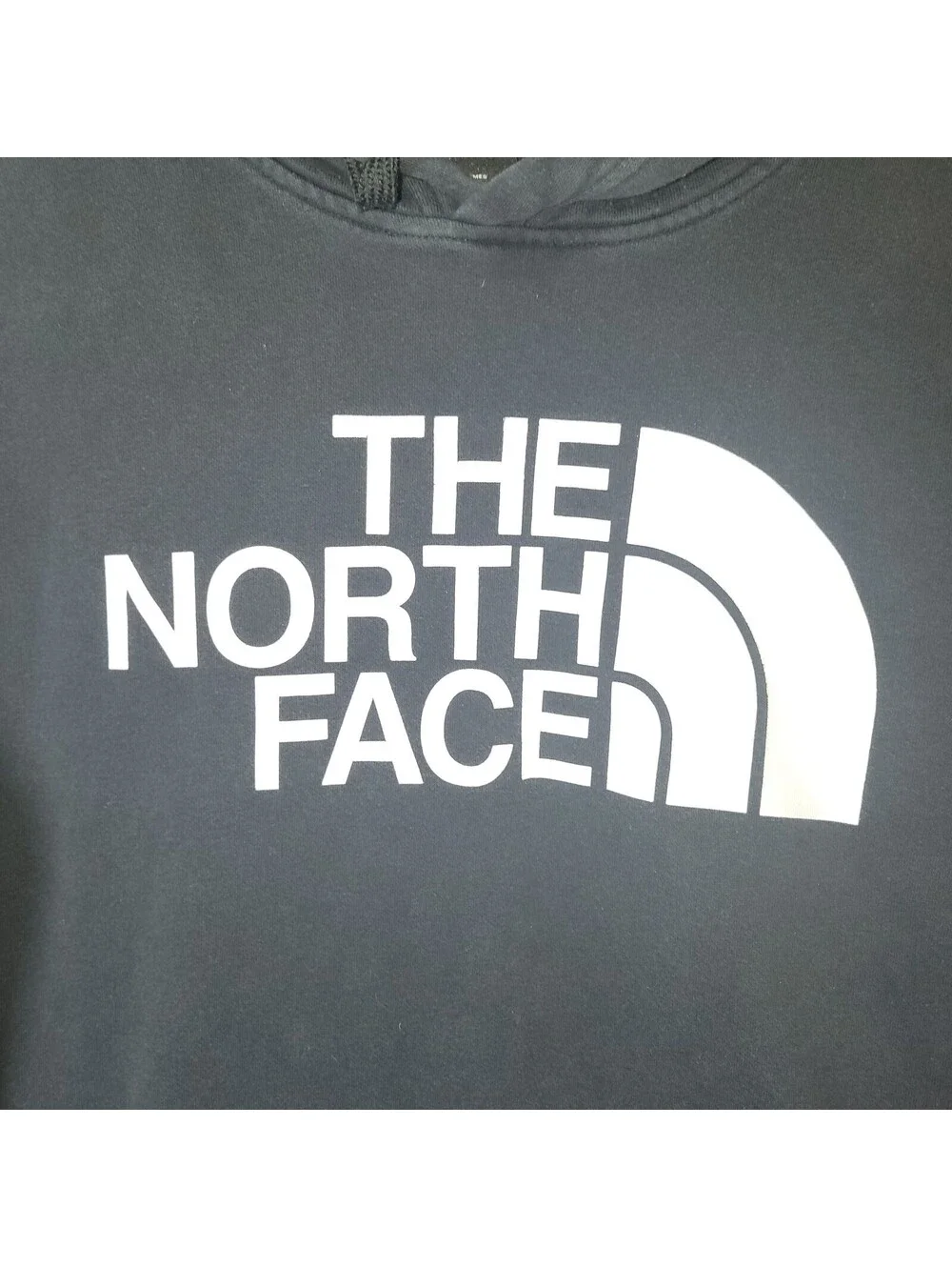 The North Face Men's Half Dome Logo Hoodie Black Size M Pullover Sweatshirt